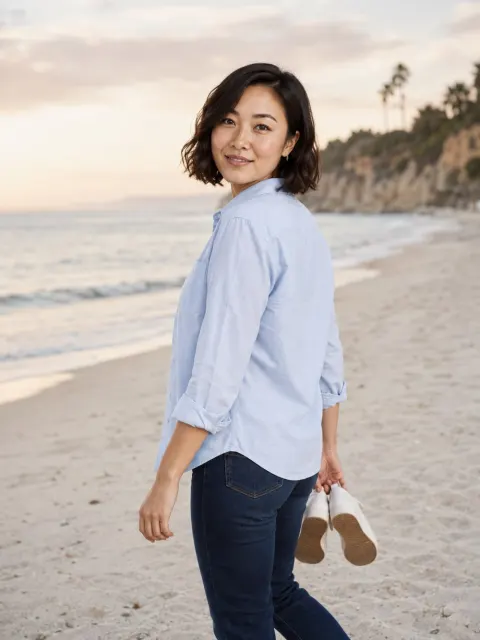 Mei in the “The long way home” scene