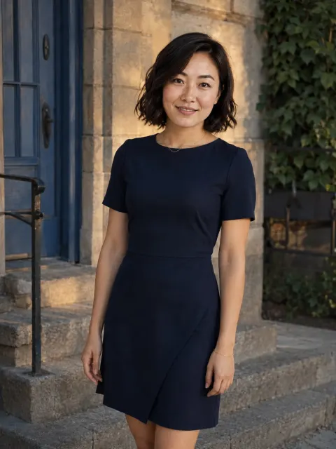 AI dating photo example: A reason to dress up